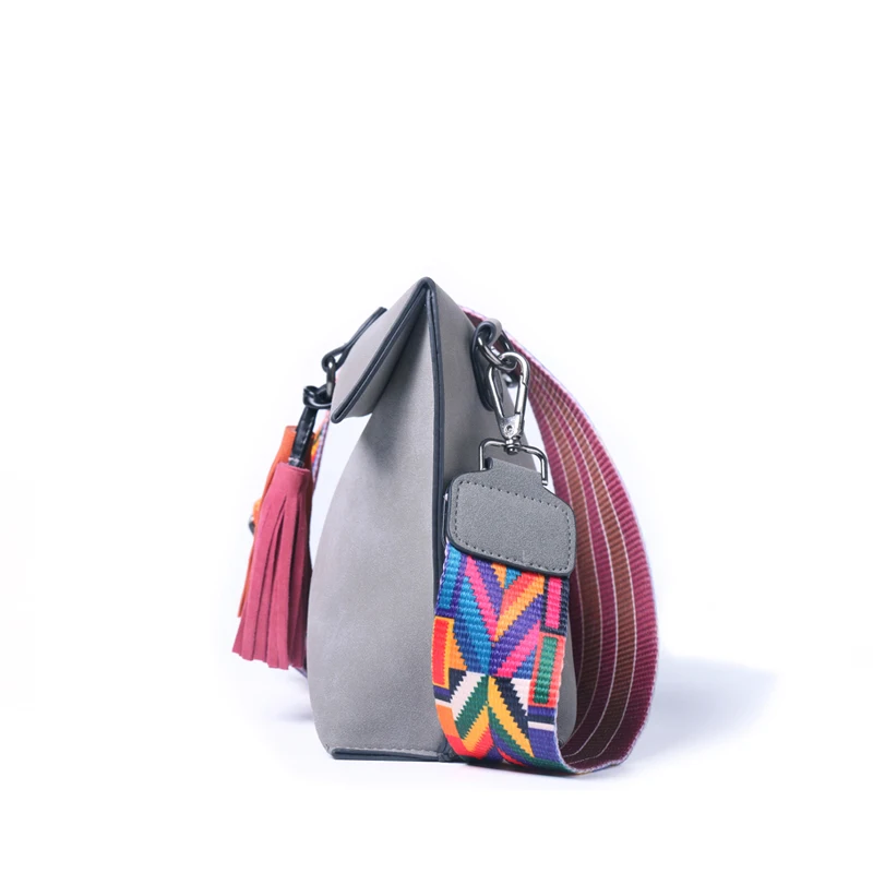 DAUNAVIA Women Bag Crossbody Tassel Shoulder Luxury Handbags Bags Designer Brand Bohemian strap for women | Багаж и сумки