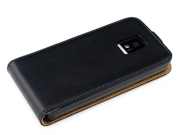 Высококачественный Роскошный чехол-книжка из натуральной кожи для LG Optimus 2X P990 |