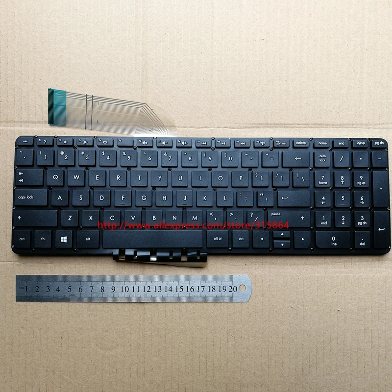 Новая клавиатура для HP Pavilion 15 p 17 F K V P032AX P074TX P075TX p076 p033 P075 P295 P282|keyboard for hp|keyboard hp