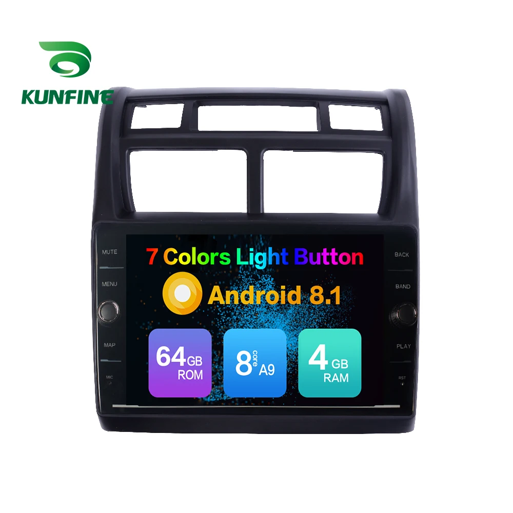 Восьмиядерный 4 Гб ОЗУ 64 ПЗУ Android 8 1 автомобильный DVD GPS плеер Deckless стерео для KIA