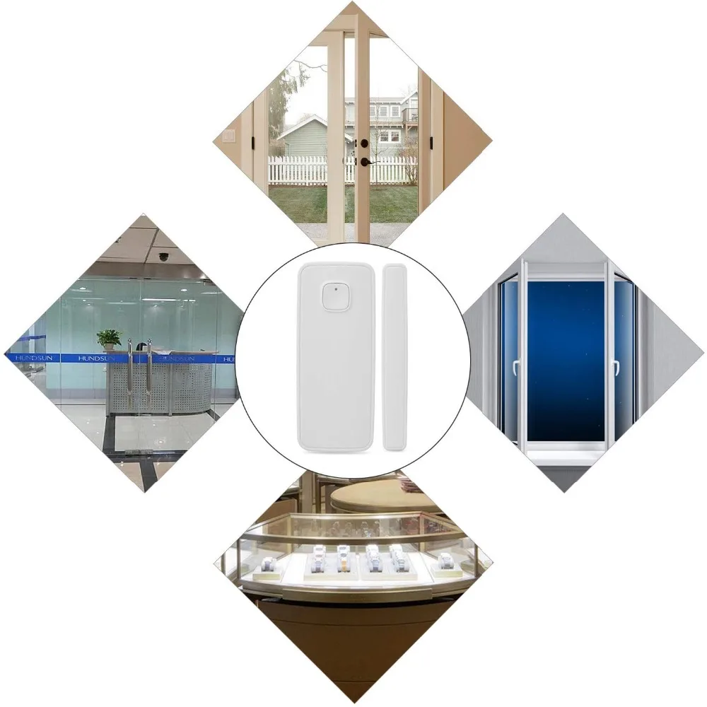 Умные окна дверные сенсор Wi-Fi дверной сигнализации оповещения безопасности