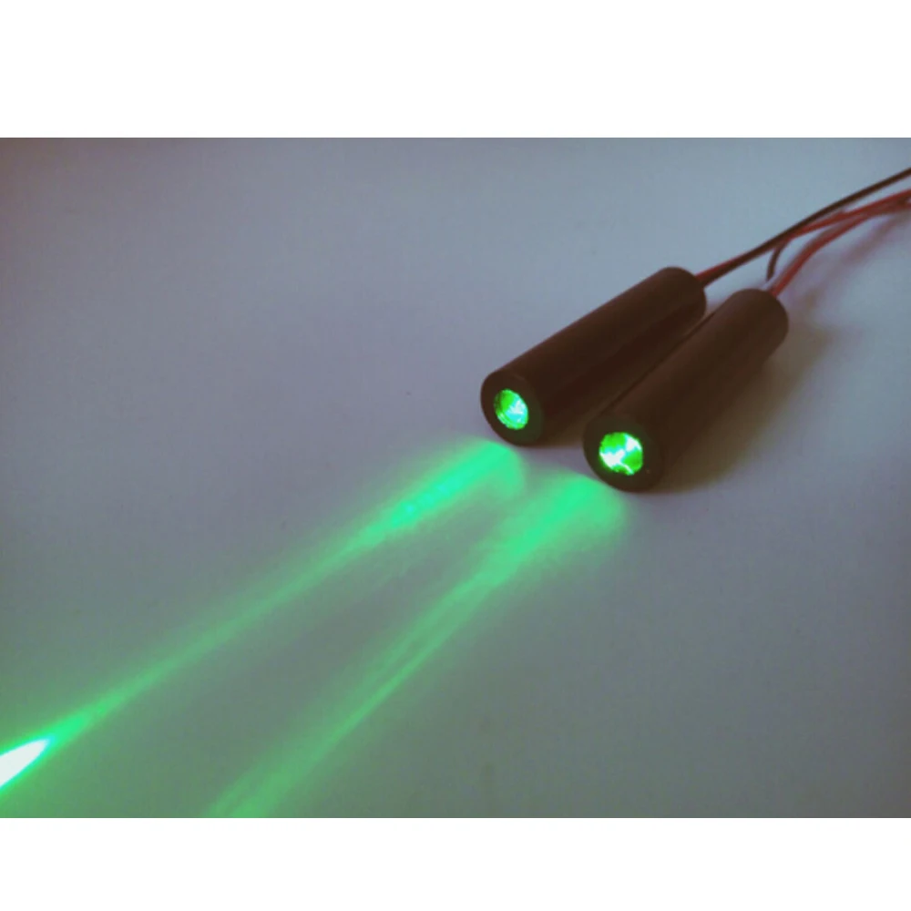 515nm 5mw Green Laser Module Point TTL Modulated Green Laser Control Frequency