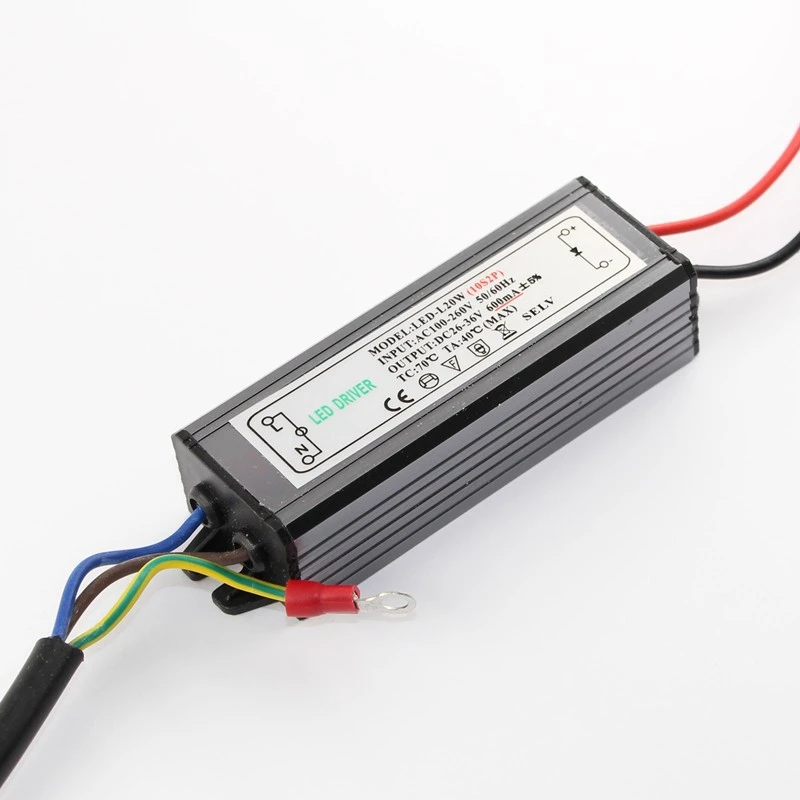 PHISCALE 1 шт. водонепроницаемый Интегрированный Светодиодный драйвер 20 Вт источник