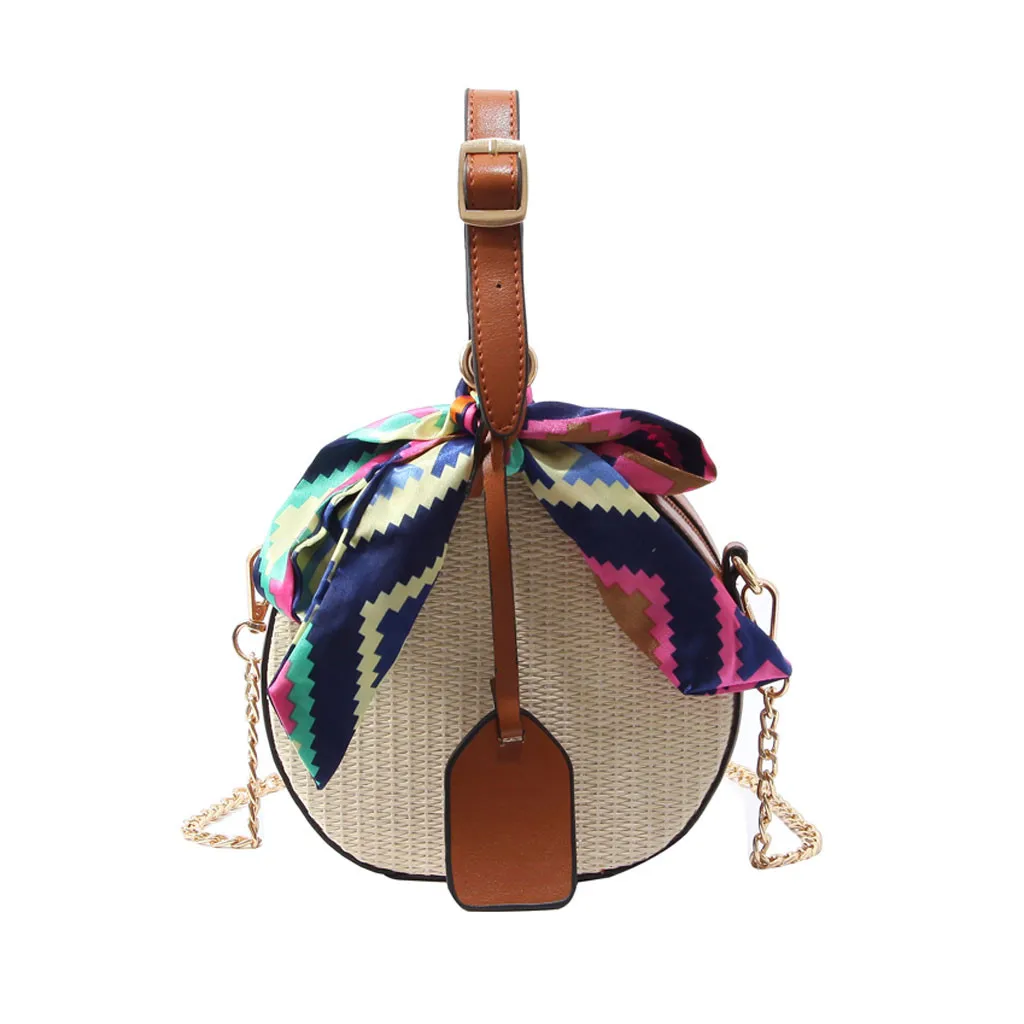 Женская модная цветная соломенная сумка на плечо bao bolsa feminina Прямая поставка #