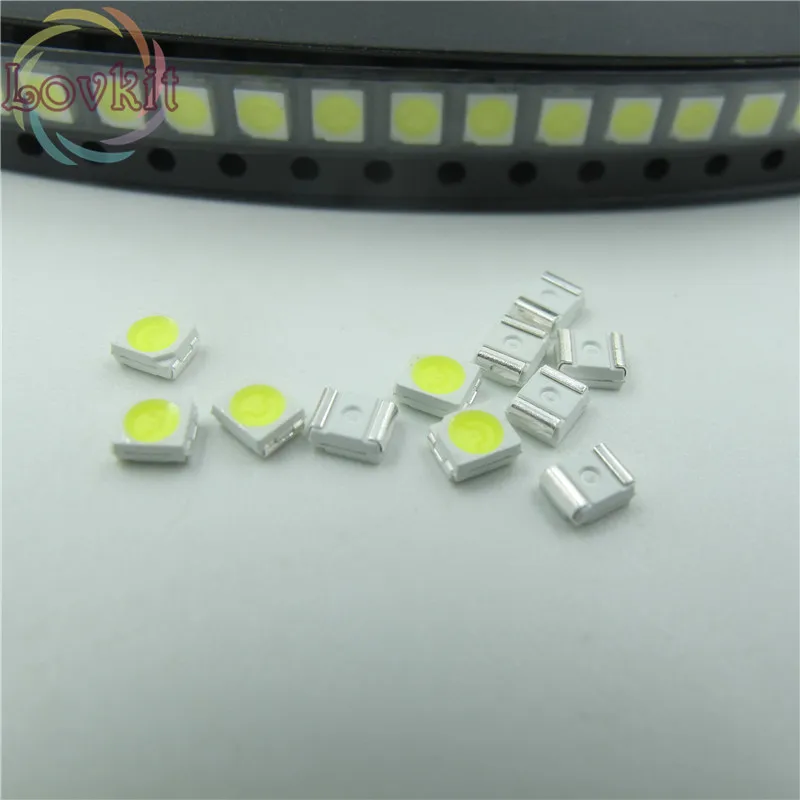 1000 шт. зеленый светодиод 1210 3528 PLCC 2 SMD светодиоды 3 0 V 520 530nm SMD/SMT чип лампы бисер