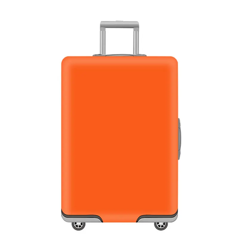 Orange Уплотненный Чехол для багажа 18-32 дюймов, чехол для костюма, чехол для багажа на колесиках, пылезащитный чехол, аксессуары для путешествий - Цвет: Orange