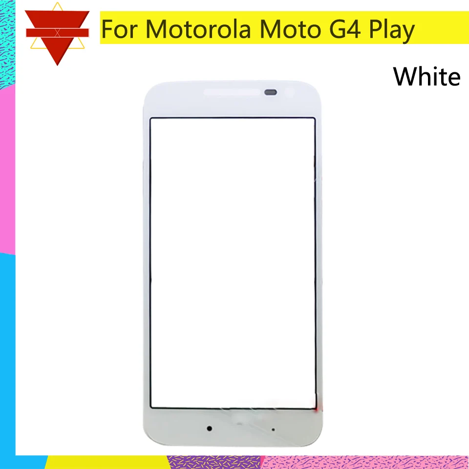 5 0 LCD Переднее стекло объектива для Motorola Moto G4 Play XT1607 XT1609 передний внешний экран