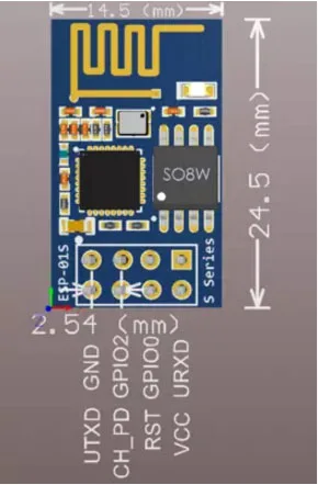 Беспроводной модуль ESP8266 ESP 01 ESP01 беспроводной приемопередатчик приемник IOT для