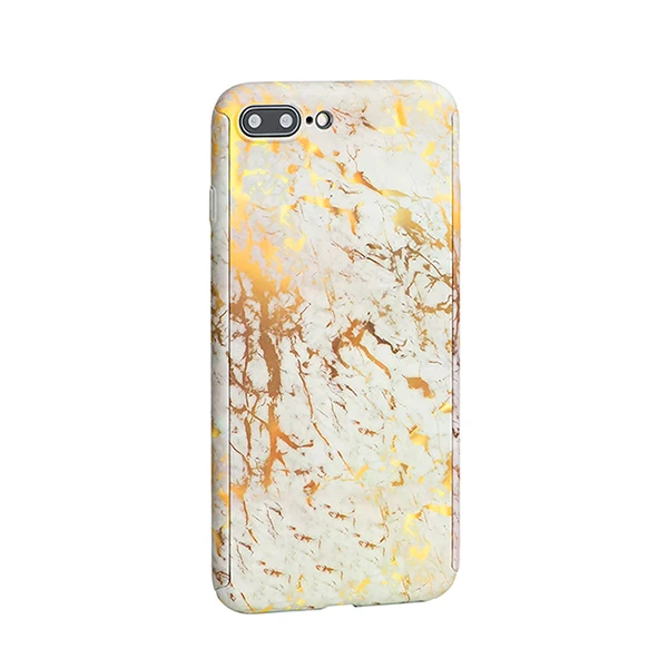 Чехол из поликарбоната для iPhone XSmax XR XS X 8 7 6 6s Plus 5 5S SE 360 градусов ударопрочный защитный ультратонкий чехол с полным покрытием - Цвет: as picture