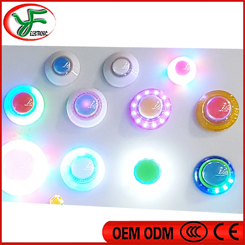 Кнопочный переключатель со светодиодной подсветкой 10 шт./лот|arcade switch|illuminated button