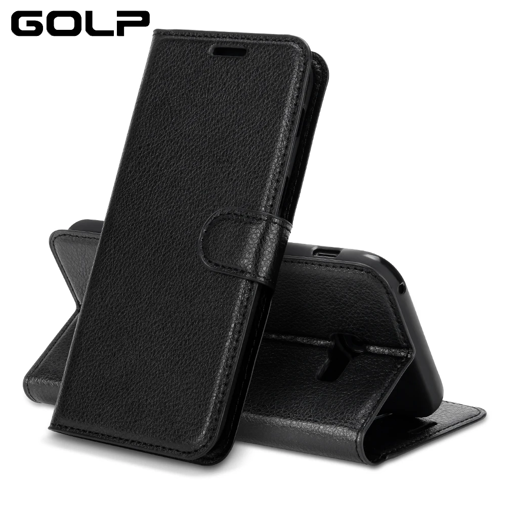 GOLP Телефон чехол для for samsung Galaxy A5 искусственная кожа Smart Cover для for samsung флип чехол для for samsung A5