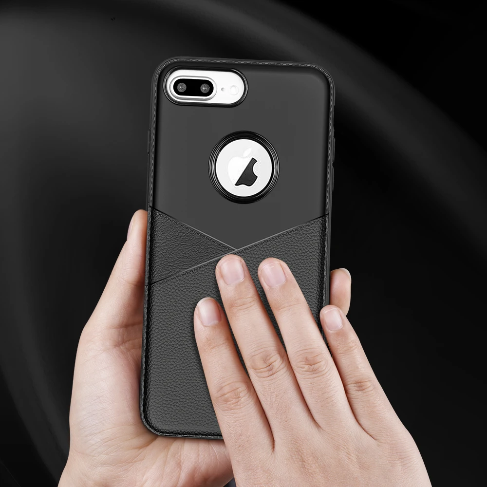 Мягкий Ультратонкий чехол BUJOO из ТПУ для iPhone 6 6S Plus 7 8 X XR XS Max противоударный