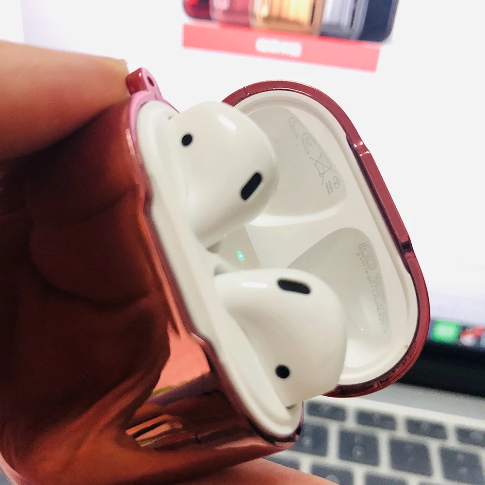 Чехол для наушников, чехол для airpods, TPU покрытие, яркий мягкий дизайн, чехол для apple, аксессуары для наушников, электрическая цепь