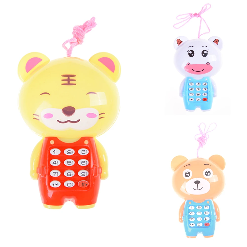 

Early Educational Learning Toy Phone Cartoon Music Phone Toys Gift For Kids Children's Toys Random Color
