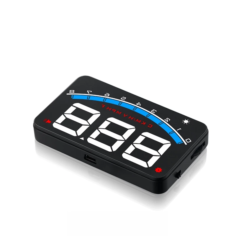 M6 HUD Дисплей 3 дюймов авто с OBD2 и EUOBD лобовое стекло проектор умный цифровой