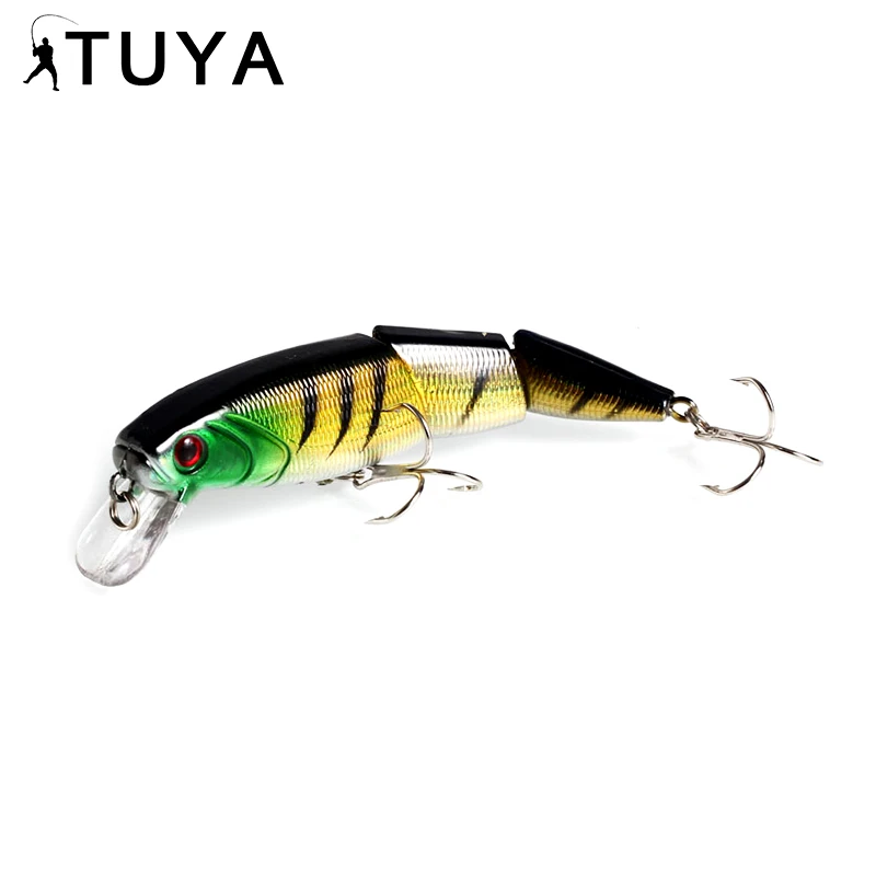 

TUYA 8pcs Segment Fishing Lure Swimbait Wobblers Artificial bait Trolling Minnow Lure Swim bait Crankbait Hard Lure 10cm 15.8g