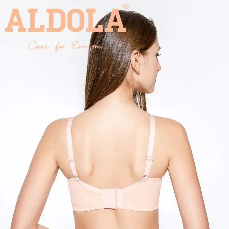 Aldola 2018 Для женщин сексуальный бюстгальтер ажурные Твердые Красный Sheer 3/4 стакана