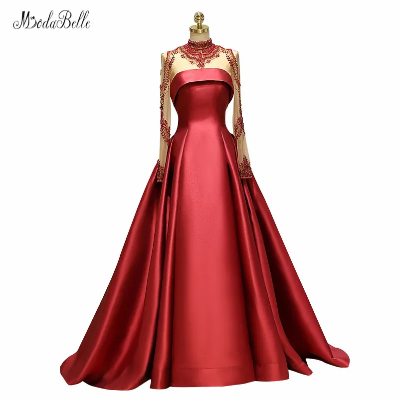 Modabelle/бордовое вечернее платье с кристаллами Vestidos De Noche Formales темно синее
