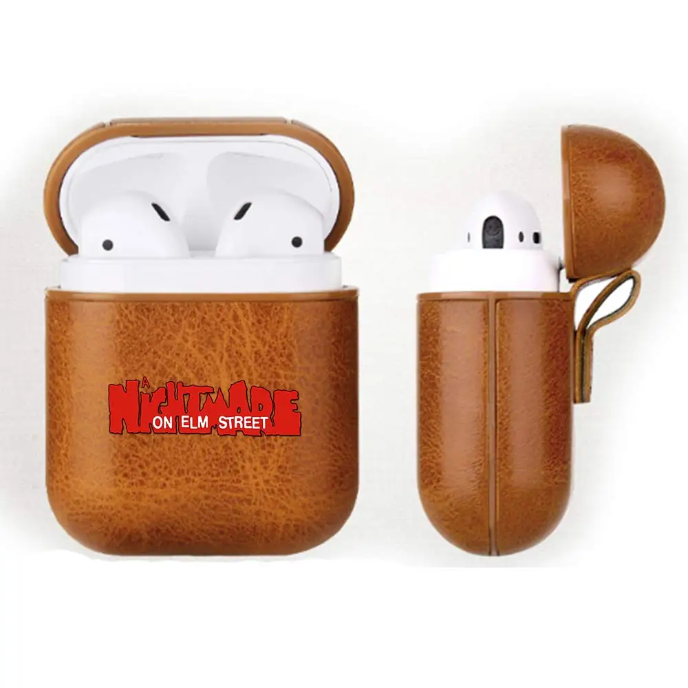 Кошмар на Elm Street Airpods чехол беспроводной Bluetooth коробка для наушников портативная