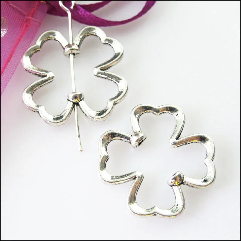 Бусины в виде цветка тибетского клевера 22 мм 25 штук | Украшения и аксессуары