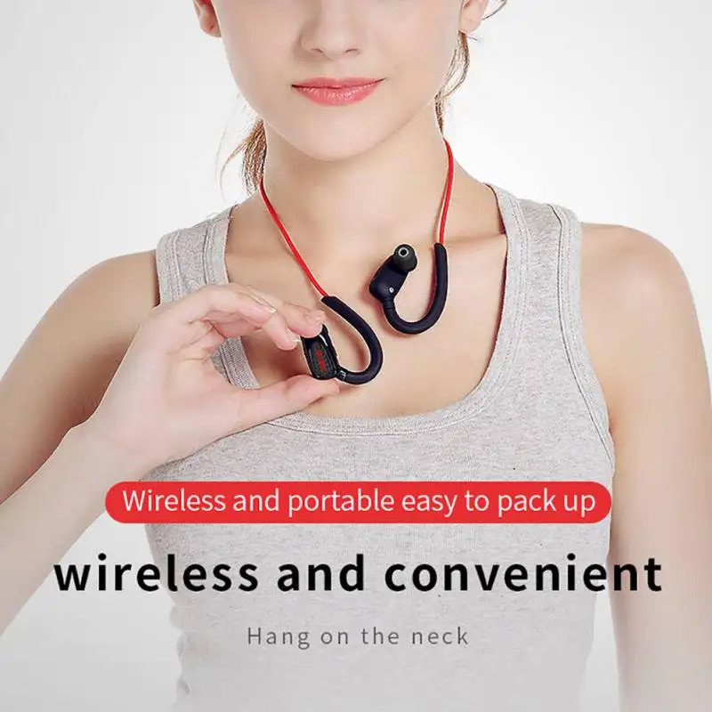 S5 Беспроводной спорта Bluetooth наушники CSR висит шеи стерео двойная гарнитура 4 2