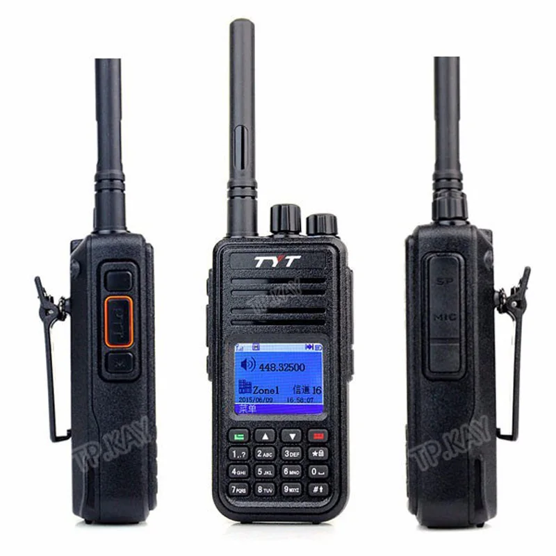 Цифровой радиоприемник TYT UHF MD380 Любительский hf 400 480 МГц цифровой FM (DMR) + кабель