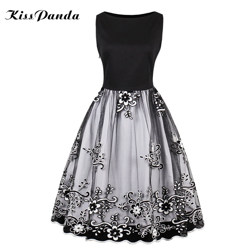 Летнее кружевное платье женщин 2017 Хэллоуин подарок цветочной вышивкой Ретро