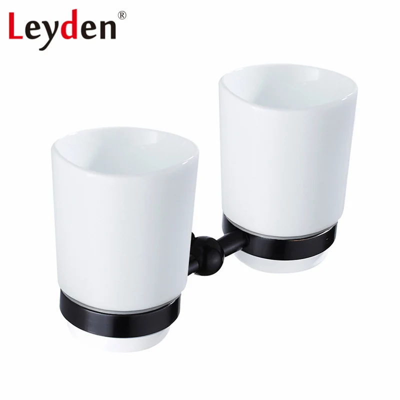 Лейден Высокое Качество Латунные античные Двойные держатели для стаканчиков с