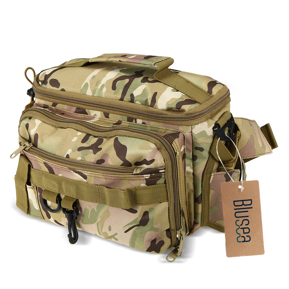 Blusea многофункциональная сумка для рыбалки рыболовная Сумка снастей поясная