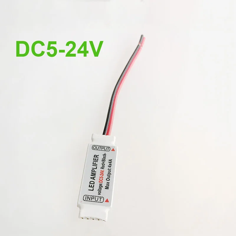 Мини усилитель RGBW контроллер DC 5 24 V 4CH x 4A для 5050 5Pin полоски высокое качество|rgbw