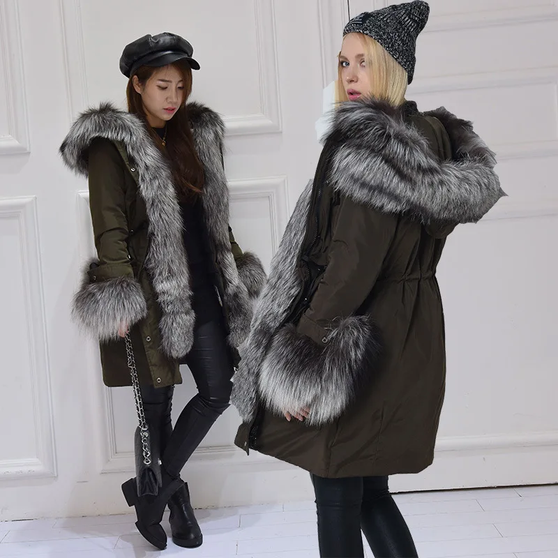 Fitaylor 2019 новая зимняя куртка женская 90% белая утка вниз теплая парка с капюшоном