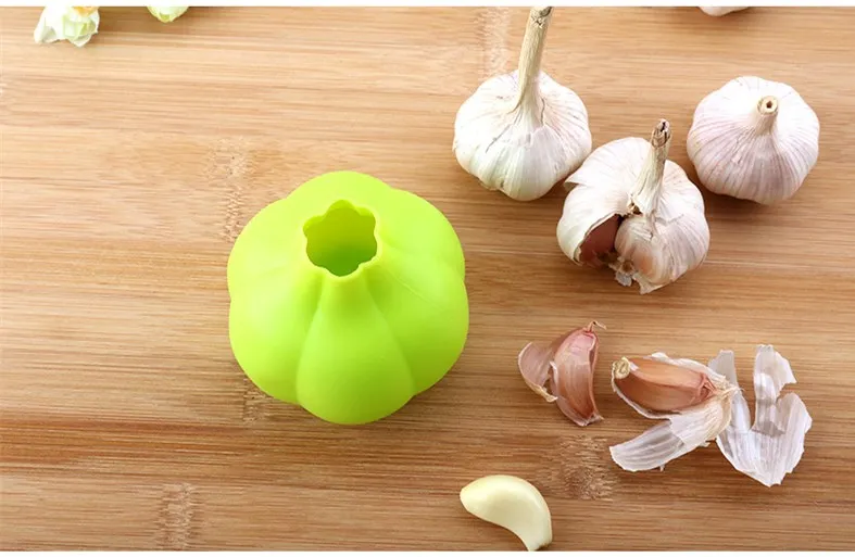 1 шт. Высокое качество Новый Силиконовый гель чеснок в форме чеснока Овощечистка
