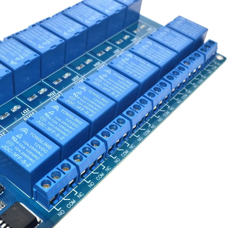 2016 китайская оптовая торговля 12В 16 канальный релейный модуль для arduino ARM PIC AVR DSP
