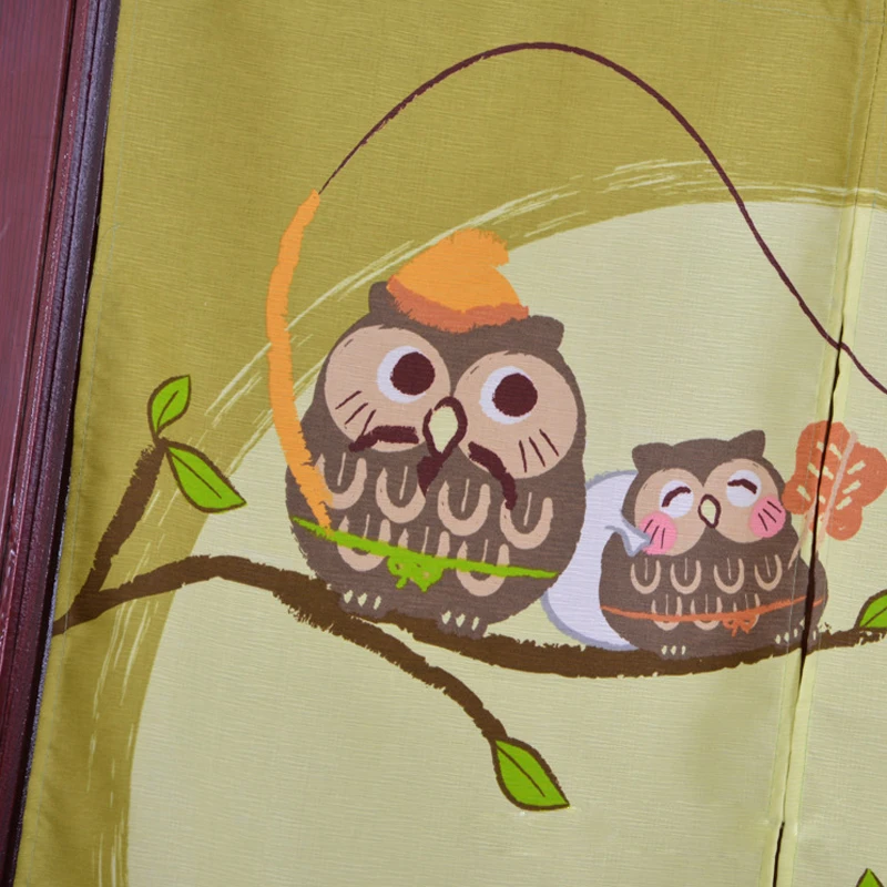 ZHH Европейский стиль мультфильм сова тени готовые шторы окна затемненные для