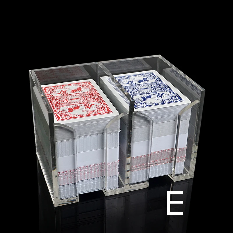 

Baccarat Supplies Acrylic Poker Frame Waste Card Box Can Put Cards Poker Box