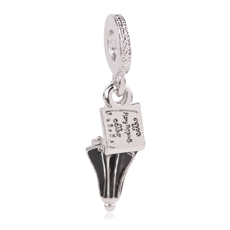 K258 Новинка,,, бусинка из ленты, Микки Маус, сказка, Дамбо, любовь, шарм, подходит для Пандоры, браслет, ожерелье, сделай сам, женское ювелирное изделие, подарок - Цвет: K258