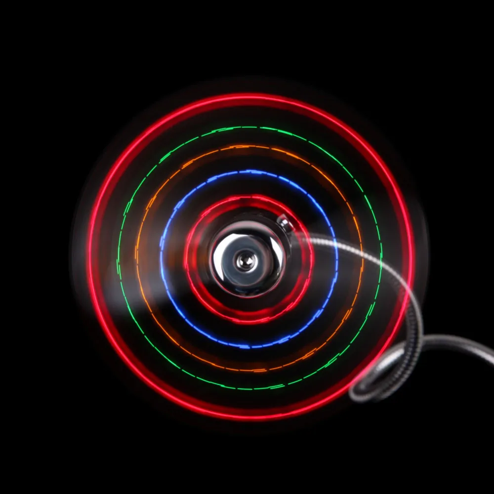 Горячая продажа гибкий USB светодиодный вентилятор гаджет крутой Настольный мини