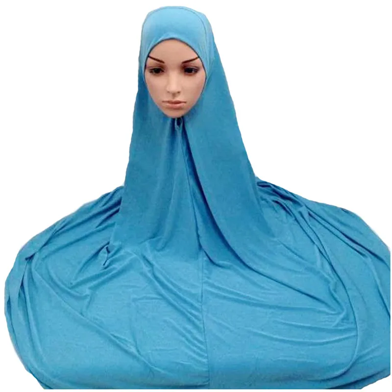 Мусульманский Хиджаб Niqaab ислам ic шарф женский ислам jilbabb шапка абайя 130 см супер длинный