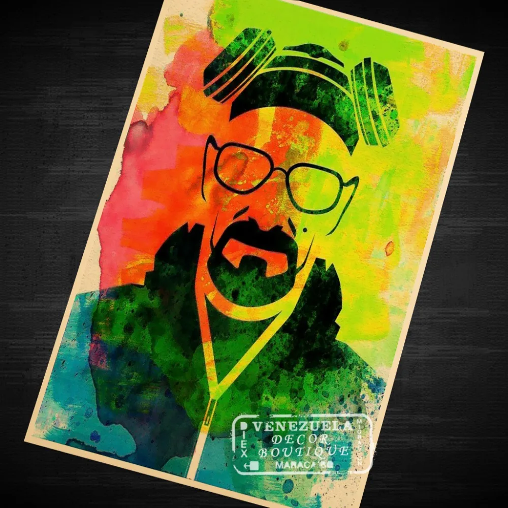 Breaking Bad Walter белый поп арт художественный винтажный Ретро декоративный плакат DIY