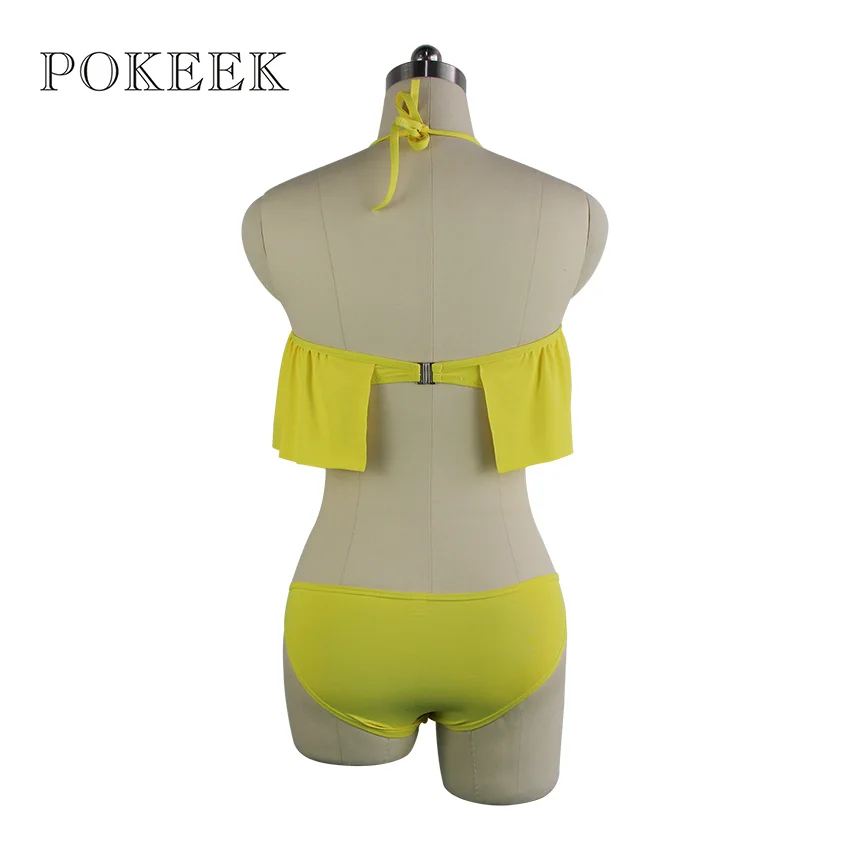 Pokeek Новинка 2017 года Купальники для малышек Для женщин купальник сексуальное