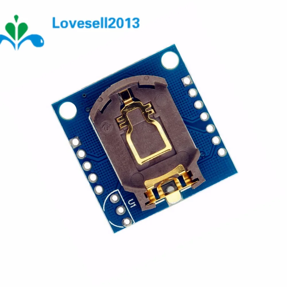 5 шт., модуль часов IIC/I2C RTC DS1307 AT24C32 в режиме реального времени для Arduino 51 AVR ARM PIC 2,9*2,6 см