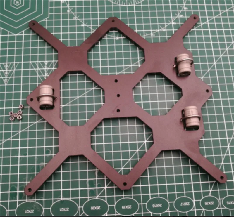Черная Анодированная Алюминиевая Подставка под кровати Prusa i3 MK3 1 шт. Y образная