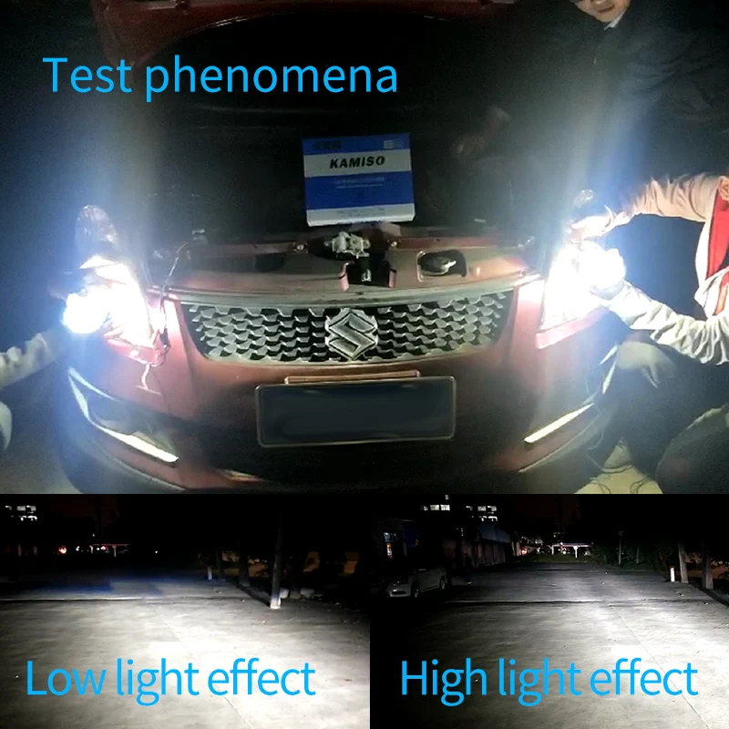 KAMISO Новый светодиодный объектив дальнего/ближнего света 3-дюймовый обновленный