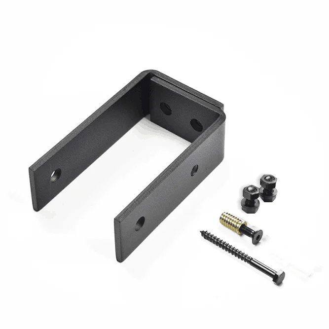 DIYHD 6FT/6.6FT/8FT Комплект верхнего монтажа для скользящей деревянной двери с двойным отводом для низкого потолка.