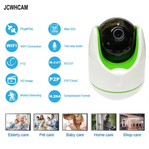 JCWHCAM IP Camera 1MP 960P WiFi Wireless IP Camera CCTV Security Camera Two Way Audio Baby Monitor Easy QR CODE Scan Connect JCWHCAM IP Camera 1MP 960P WiFi Wireless IP Camera CCTV Security Camera Two Way Audio Baby Monitor Easy QR CODE Scan Connect