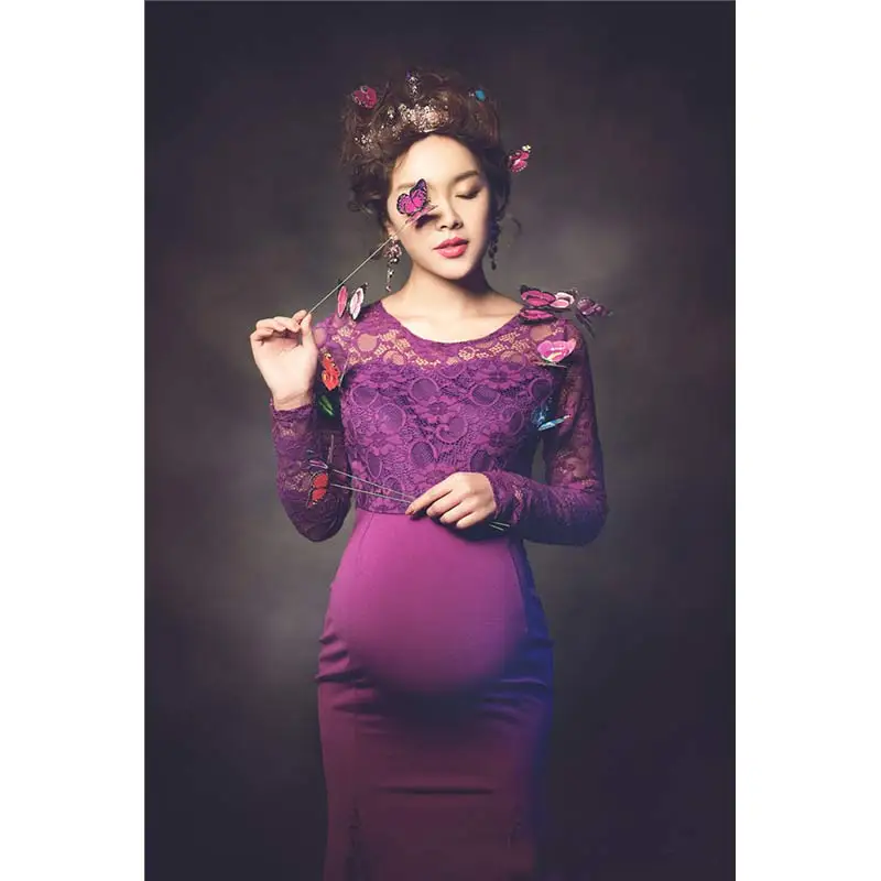 Реквизит для фотосъемки беременных платье длинное беременных|maternity photography prop