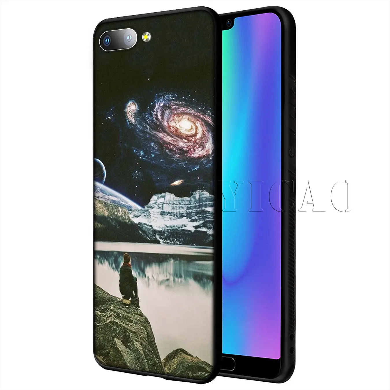 Силиконовый мягкий чехол для Huawei P20 Pro P10 P8 P9 Lite Mini 2017 P Smart 2019 | Мобильные телефоны и