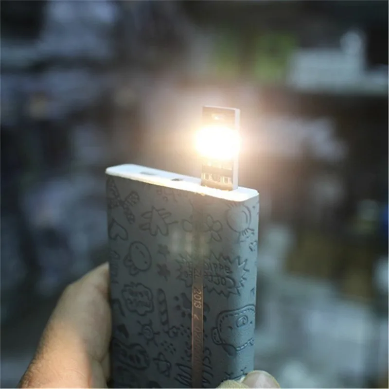 CLAITE мини 1 Вт 6 светодиодный USB Ручной Сенсор плавное