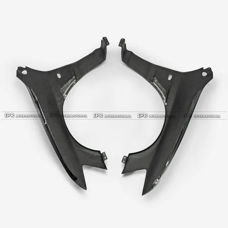 Для Evolution EVO 8 9 Voltex Cyber Carbon Fiber переднее крыло (версия трека) аксессуары комплект для