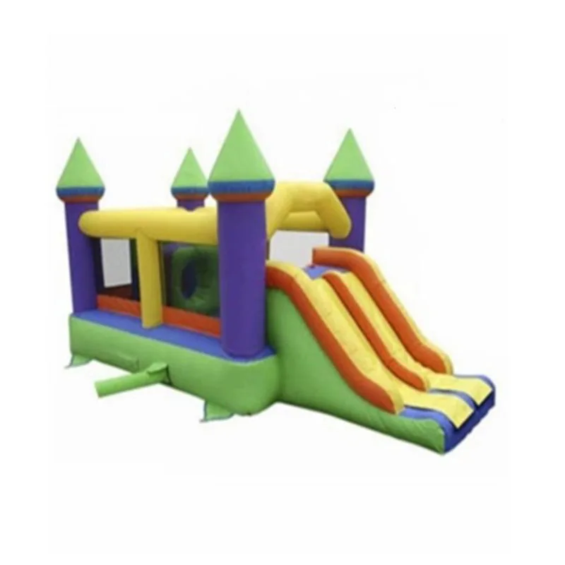 

Customized amusement park equipment inflatable indoor playground inflatable fun city bounce house and slide combo